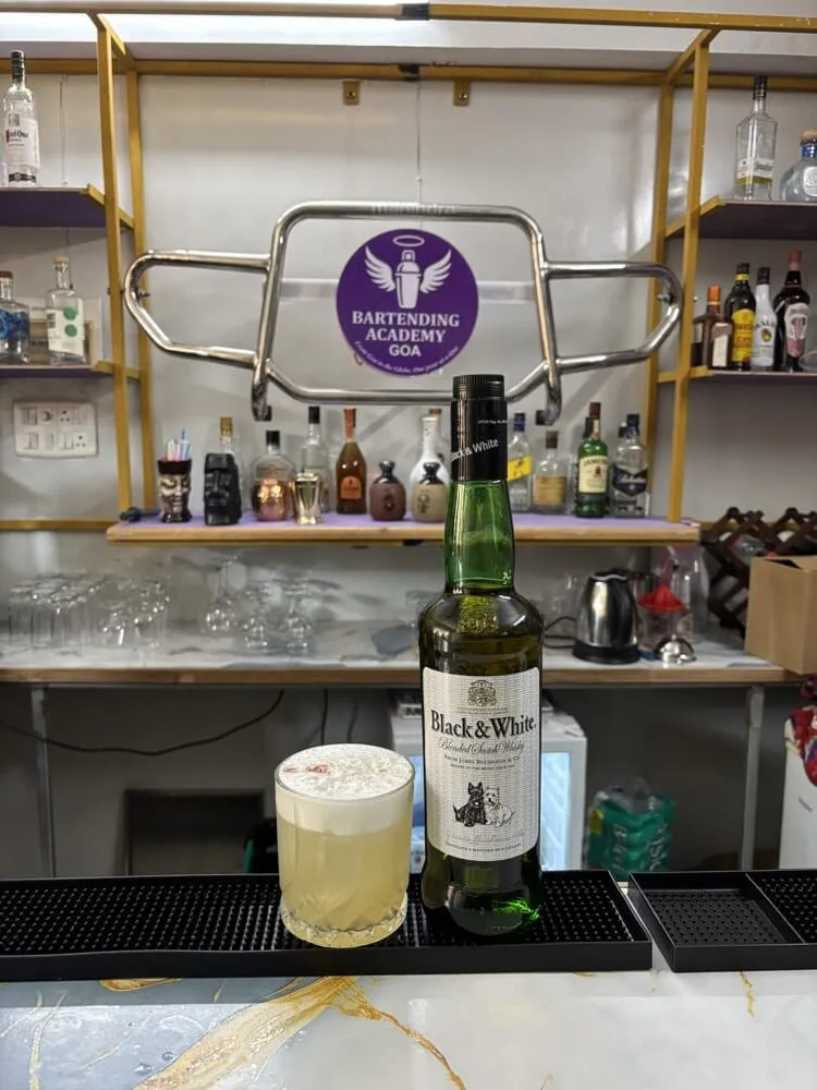 Bartending Academy Goa — student bartending in action